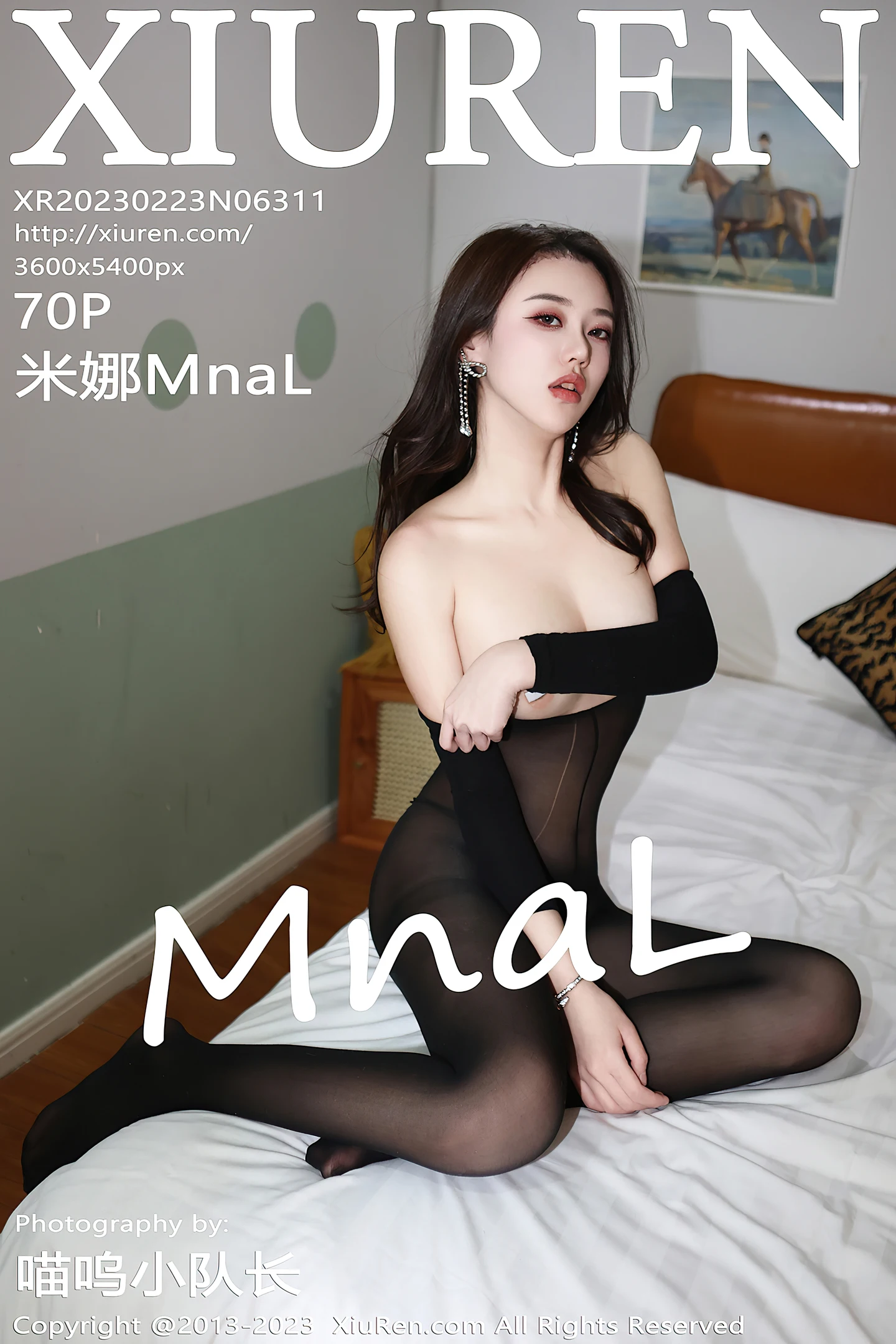 [XiuRen秀人网]No.6311_模特米娜MnaL私房性感黑色网纱轻透连体衣秀火辣身材诱惑写真70P-秀人网 - XiuRen.Space